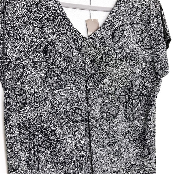 𝅺J Jill Wearever  collection paisley print floral shift dress - Picture 4 of 9
